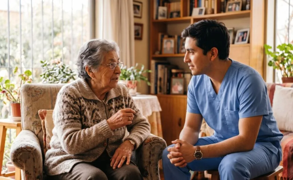 enfermero a domicilio alzheimer